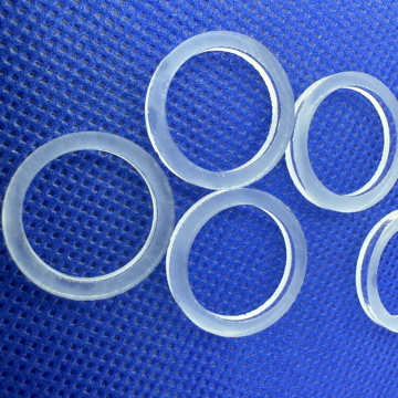 High Temperature Resistant Silica and Quartz Rings for Semiconductors - Custom Sizes Available