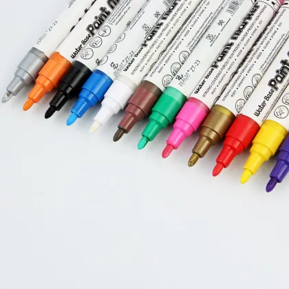 ZEALOT 12 Color Acrylic Paint Markers
