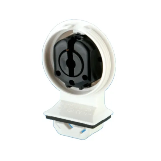 G13-F31/BT8+ST9 T8 Fluorescent Lamp Holders: Protection Lamp Socket Bases with Screw Ring