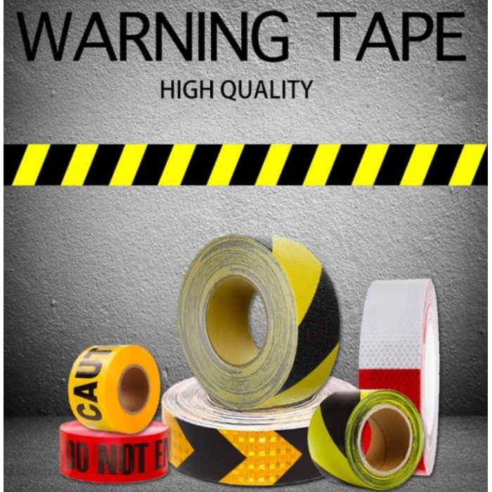 أشرطة تحذير PE عالية الوضوح