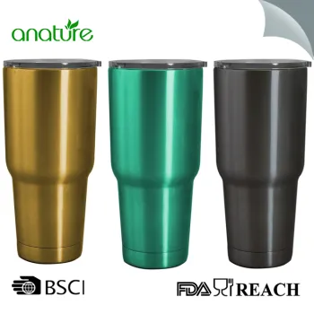 30oz Deluxe Double Wall 18/8 Stainless Steel Tumbler