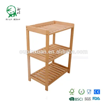 Eco friendly bamboo kitchen microwave oven rack