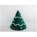 Three-dimensional sponge tent Christmas hat dog