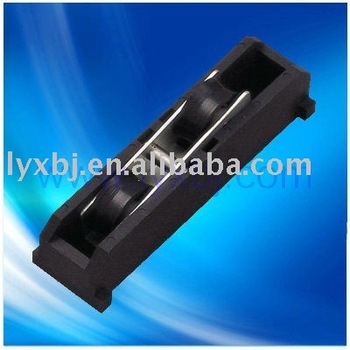 black plastic twin roller for window casements