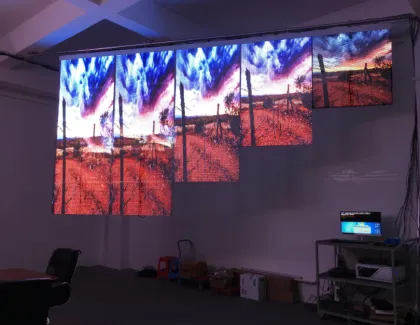 Flexible OLED TV: Transparent LED Display Window Advertising Mesh Screen