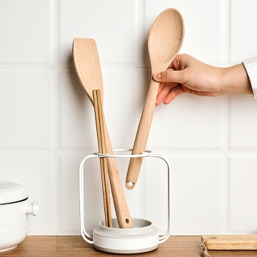 Minimalist kitchen chopsticks barrel knife fork bucket