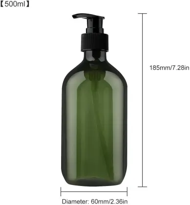 Refillable shampoo bottles for daily life Plastic bottle