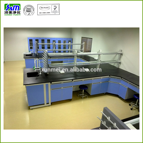 Lab Table With Sink Laboratory Island Bench Lab Furniture, High Quality