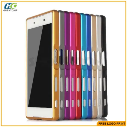 2016 New design bumper case for sony m5,case for sony xperia m5,bumper case for sony z5
