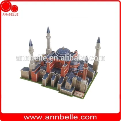 3d puzzle educational toy Hagia Sophia (Turkey)