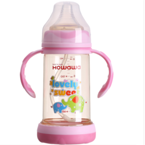 Wide Neck Anti-flatulence PPSU Baby Feeding Bottle