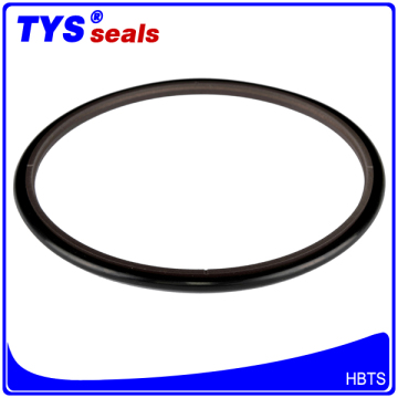 HBTS NBR PTFE Buffer Rod Seals for Excavator