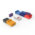 Color-Blocking Office Block Color Matching Sofa Imaginative Creative Play Sofa