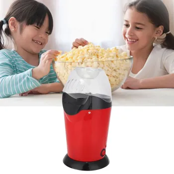 Factory Direct Sale 1200W Home Portable Electric Popcorn Machine - Hot Air Oil-Free Mini Popcorn Popper