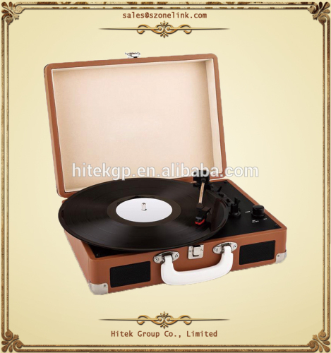 2016 Best selling product best turntable record player with usb output