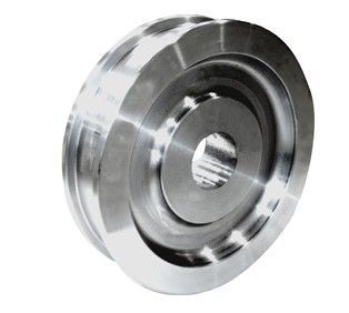Railway Steel Crane Wheels , Excellent Impact Resistance 40 ~ 250kg