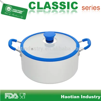 Aluminum ceramic casserole