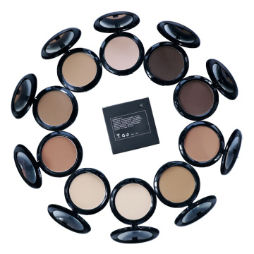 Wholesale Custom Logo Waterproof Matte Foundation and Contour Palette for Black Girls