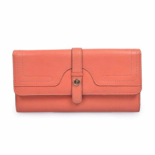 Fashionable Women ladies Crown Handbag Long Wallet Leather Purse