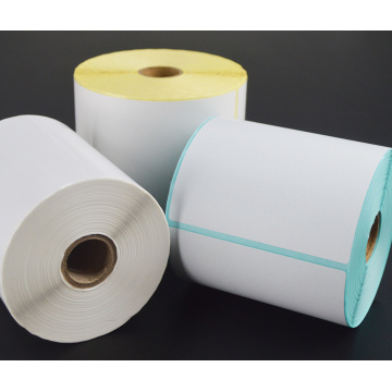 Direct Thermal Label Blank Self Adhesive Shipping Label Sticker Roll