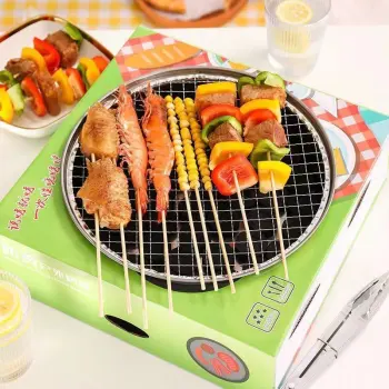 Hot Sellers: Portable Stainless Steel Anti-Scald Barbecue Grill