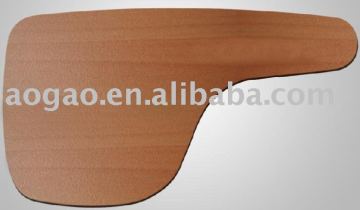 compact laminate chair arm rest writing tablet