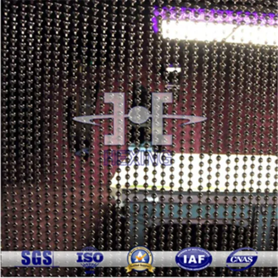 Hanging Metal Bead Curtain