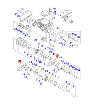 D375A-5/6 BOGIE 195-30-69221