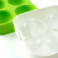 Molde flexible de silicona para hacer bolas de hielo redondas