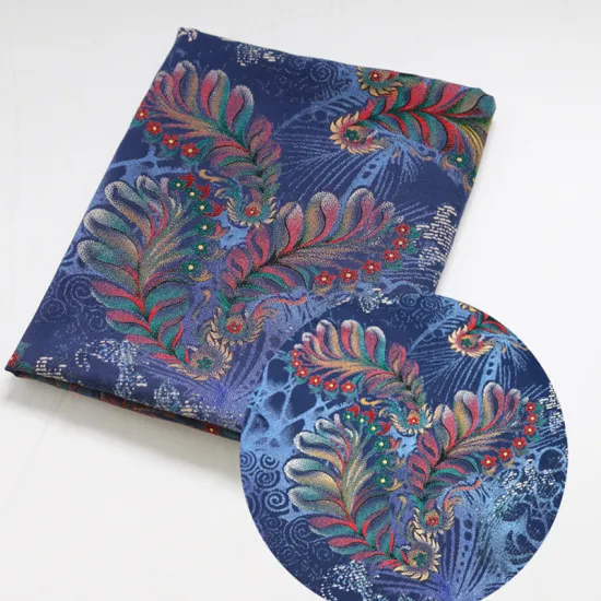 100cm*140cm vintage rayon viscose fabric soft dress pants material feather design