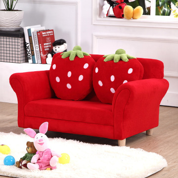 Mini Cartoon Strawberry Small Sofa for Baby Room