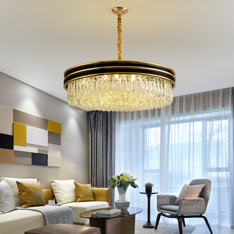 Modern Large Crystal ChandelierofModern Large Crystal Application Chandelier