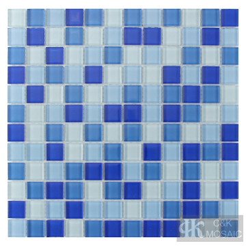 glass mosaic pool tiles