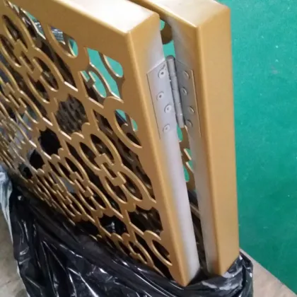 High precision laminated exterior protective air conditioner panel