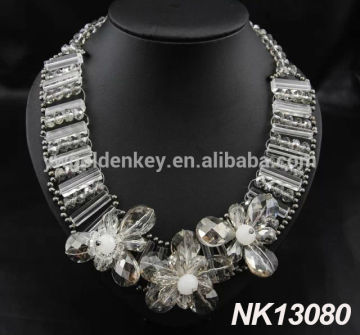 2014 crystal bead necklace / Fashionable New Design Necklace
