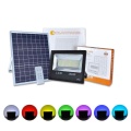 Jualan terbaik 100W Solar LED Floodlight RGB Warna