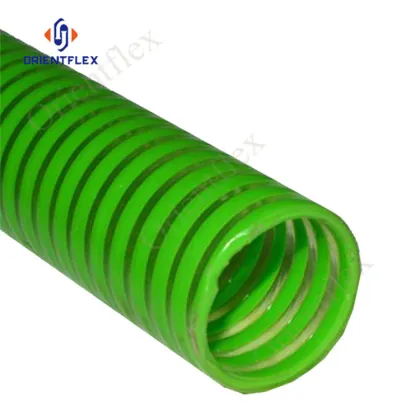 helix pvc water suction discharge hose