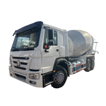 Used HOWO 371 Concrete Mixer Truck Sinotruk 10 Cubic Meters 6*4 Heavy Duty Cement Truck for Sale