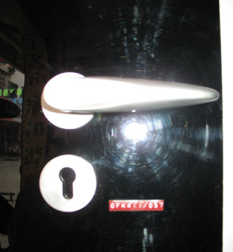 Maniglia porta legno