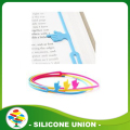 Signet doigt mignon silicone pour cadeau promotionnel