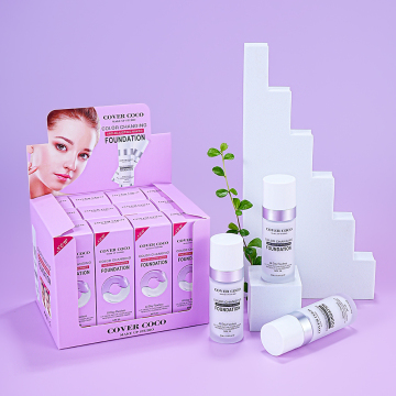 CoverCoco SPF30 Cream Foundation: Correzione del colore per la pelle illuminata di lunga durata