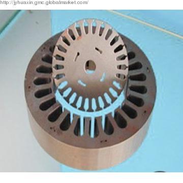 Air conditioner motor iron core