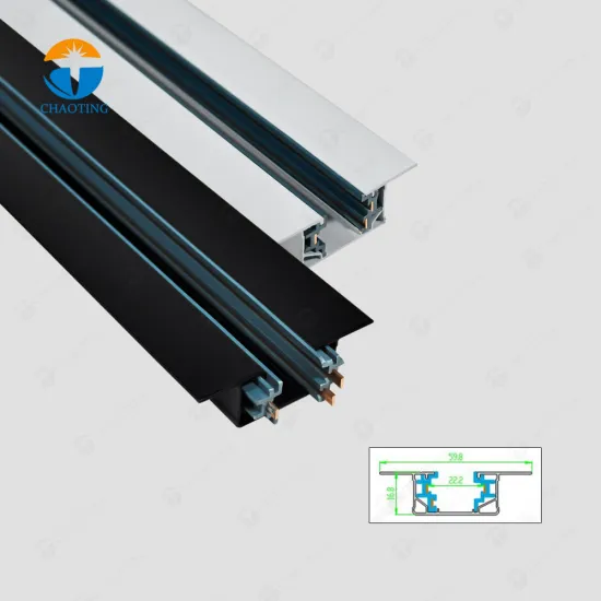 V X Connector Track Light: Black White Single Circuit LED Lighting Rail System