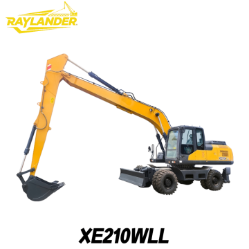 Колесный экскаватор XE210WLL с длинной стрелой