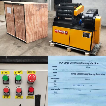 Scrap Bar and Rebar Straightening Machine: Construction Wire Straightening Equipment