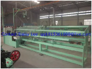 automatic chainlink fencing making machine