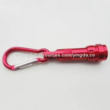 Mini LED Keychain Bright Flashlight with Carabiner Manufacturer Wholesale (Yingda)