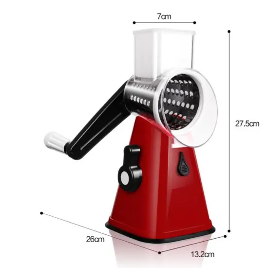 Certified Multifunctional Hand Chopper for Garlic, Ginger, and Vegetables