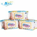 Disposable Custom Baby Wipes With Plastic Lid