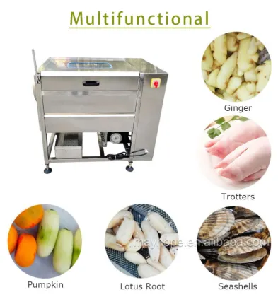 Sesame Tahini and Halva Production Line: Automatic Cassava and Sesame Seed Peeling Machine
